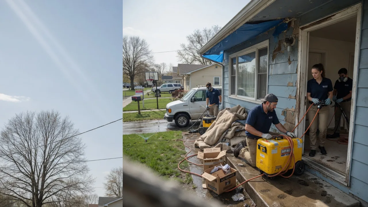 Basement Flood Cleanup in Labadie, MO near me